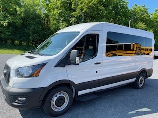 2025 Ford Transit-Upfitted Seat Layout
