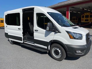 2025 Ford Transit-Upfitted Seat Layout