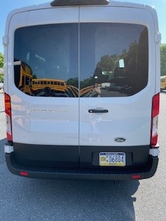 2025 Ford Transit-Upfitted Seat Layout