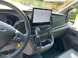 2025 Ford Transit-Upfitted Seat Layout